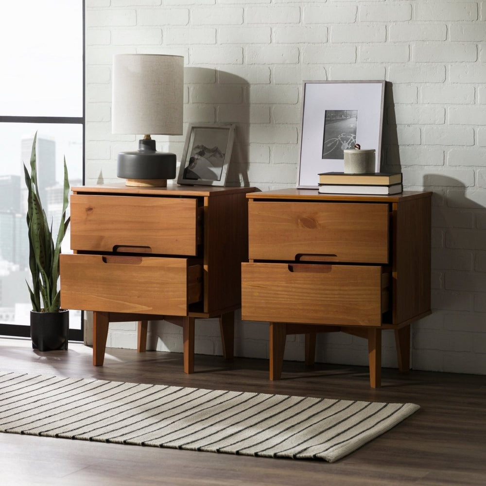 
                      
                        Walker Edison Sloane Mid Century Modern Solid Wood Nightstand - lily & onyx
                      
                    