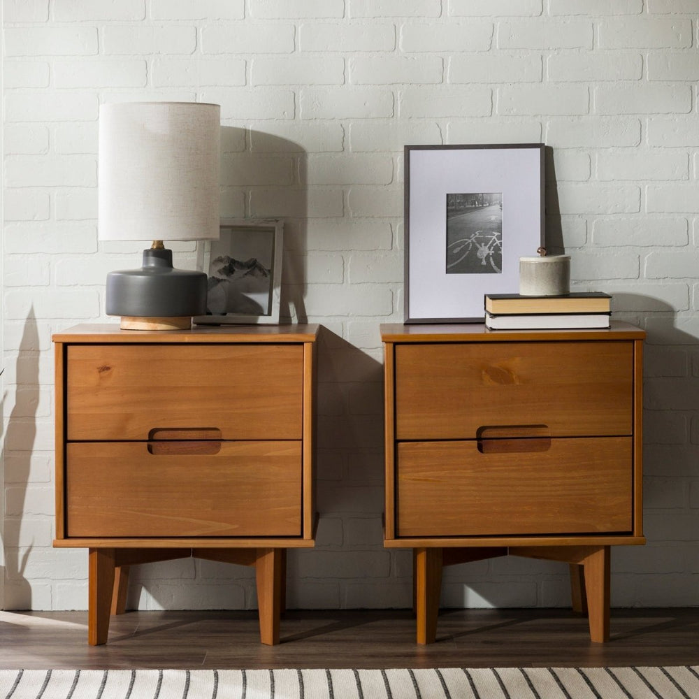 
                      
                        Walker Edison Sloane Mid Century Modern Solid Wood Nightstand - lily & onyx
                      
                    