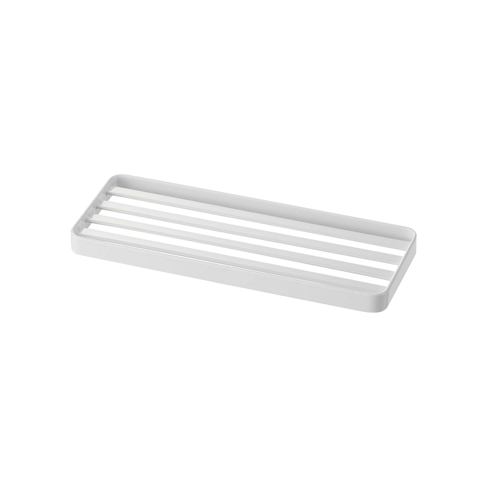 Yamazaki Home Slotted Steel Bathroom Tray - lily & onyx