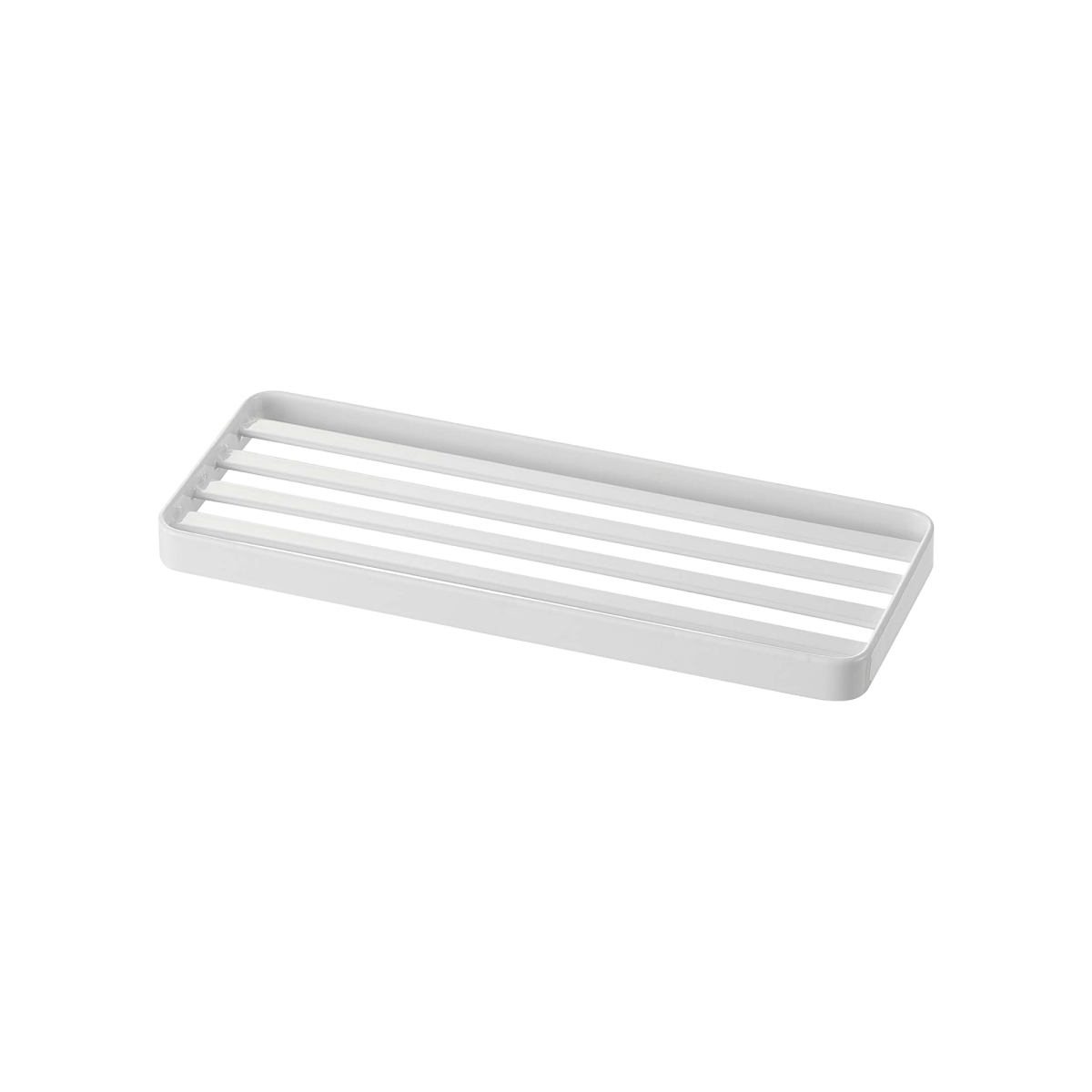 Yamazaki Home Slotted Steel Bathroom Tray - lily & onyx