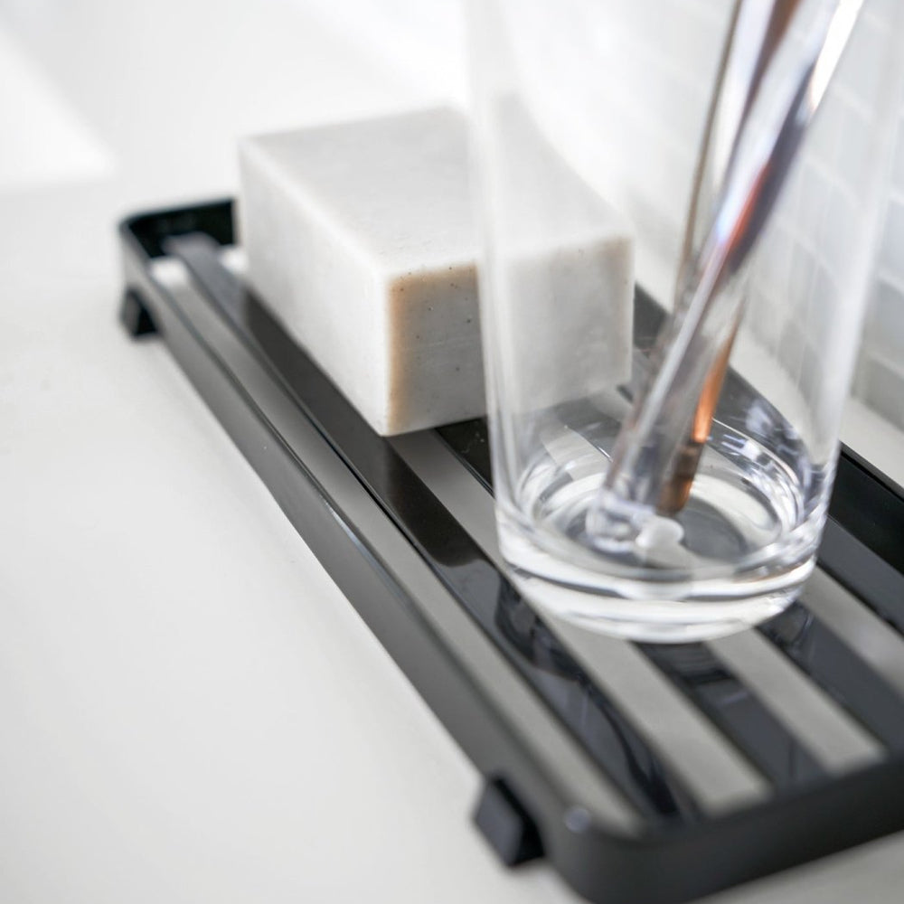 
                      
                        Yamazaki Home Slotted Steel Bathroom Tray - lily & onyx
                      
                    