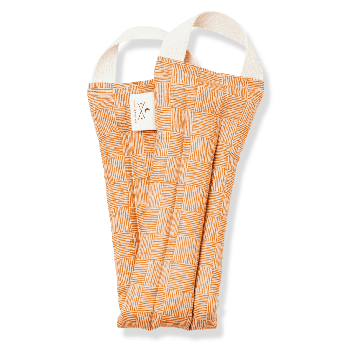 Slow North Heated Neck Wrap - Cotton Linen Therapy Pack - Terracotta Copper