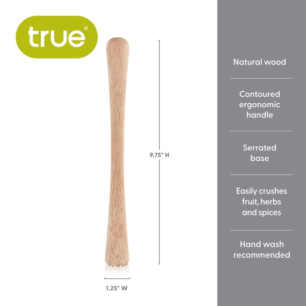 
                      
                        True Smash Natural Wood Muddler - lily & onyx
                      
                    