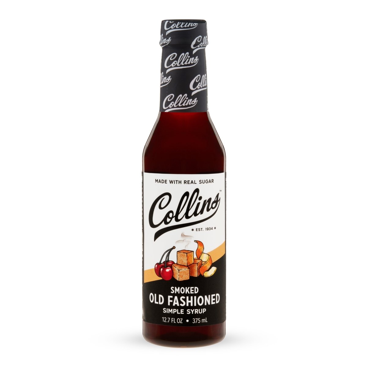 Collins Smoked Old Fashioned Syrup, 12.7 oz - lily & onyx