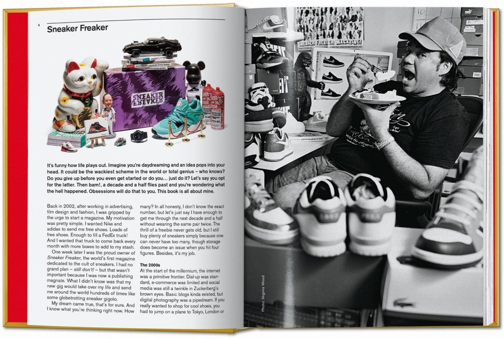 TASCHEN Sneaker Freaker. The Ultimate Sneaker Book. 40th Ed. (English) - lily & onyx