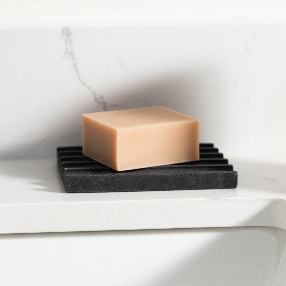 Pretti.Cool Soap Dish | Black Terrazzo - lily & onyx