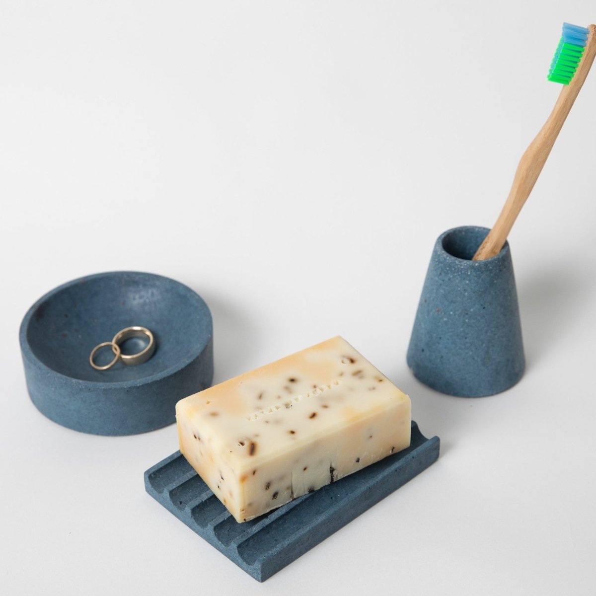 Pretti.Cool Soap Dish | Cobalt Terrazzo - lily & onyx