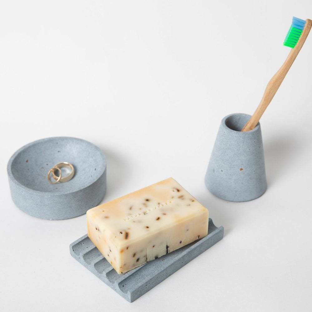 Pretti.Cool Soap Dish | Light Blue Terrazzo - lily & onyx