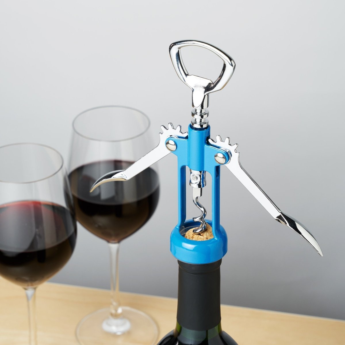 True Soar Winged Corkscrew, Blue - lily & onyx