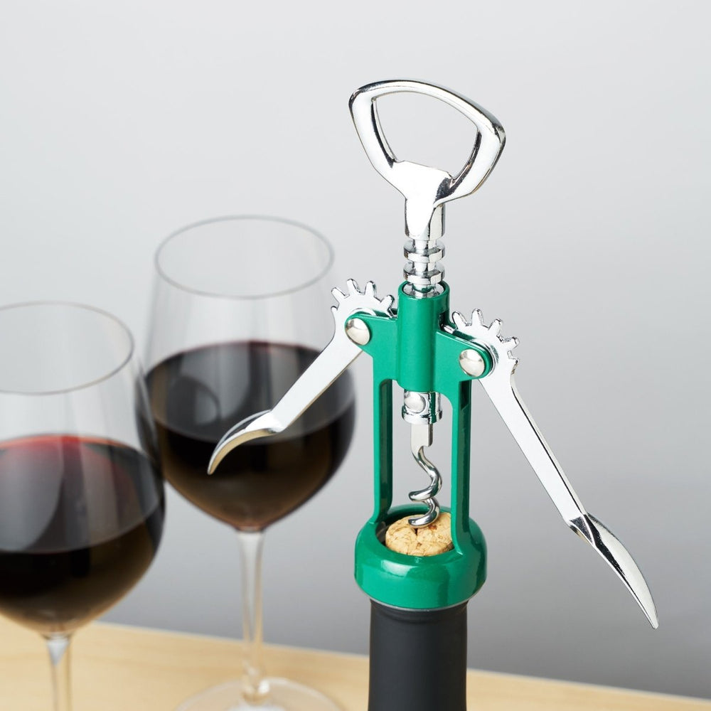 True Soar Winged Corkscrew, Green - lily & onyx