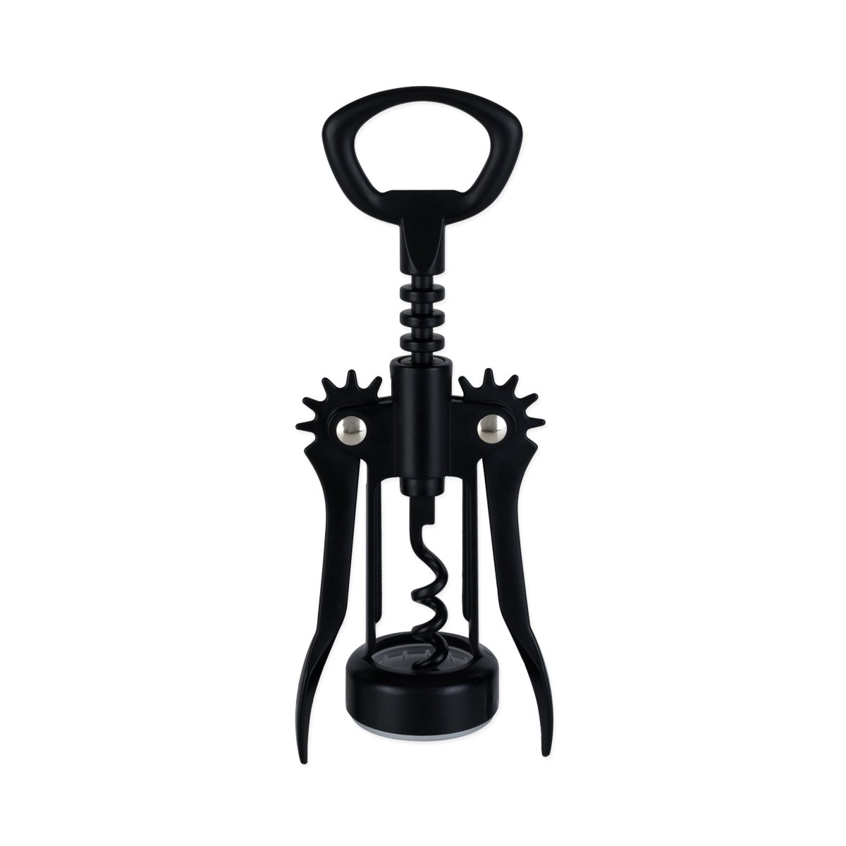 True Soar Winged Corkscrew, Matte Black - lily & onyx