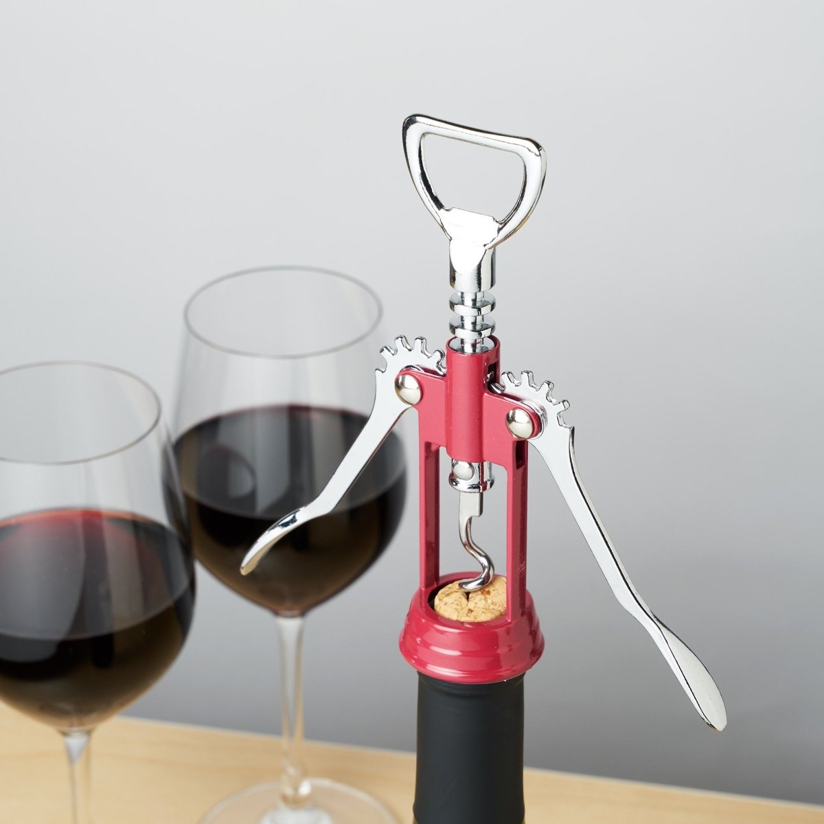 True Soar Winged Corkscrew, Red - lily & onyx