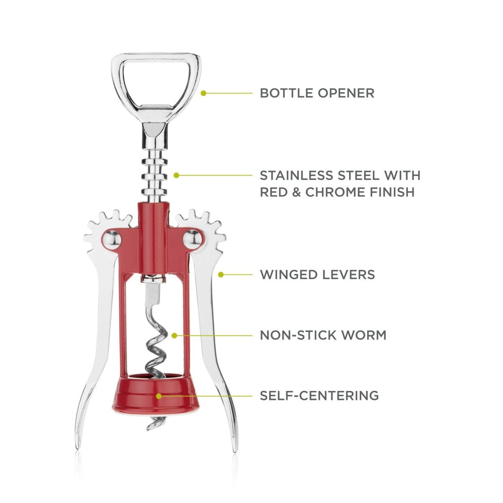 
                      
                        True Soar Winged Corkscrew, Red - lily & onyx
                      
                    