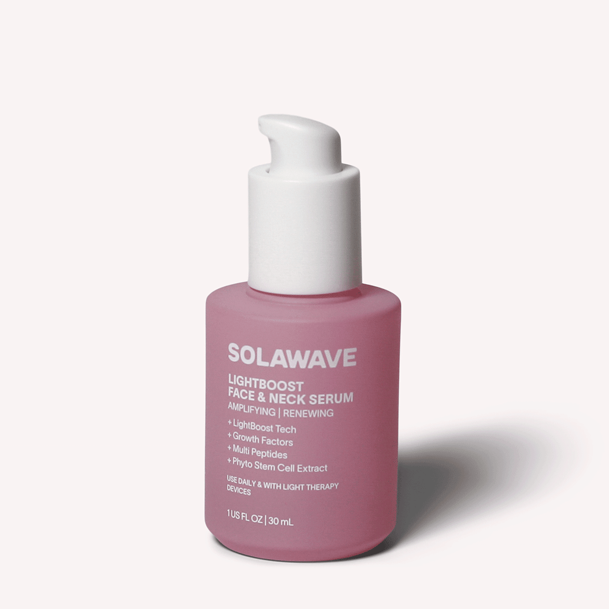 Solawave Light Therapy Boosting Face & Neck Serum