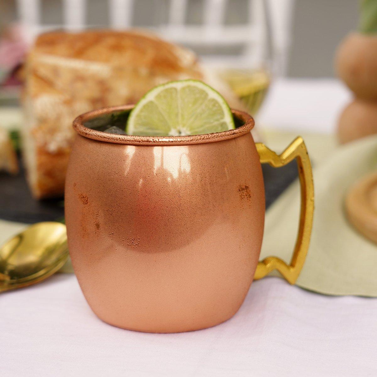 Twine Living Solid Copper Moscow Mule Mug