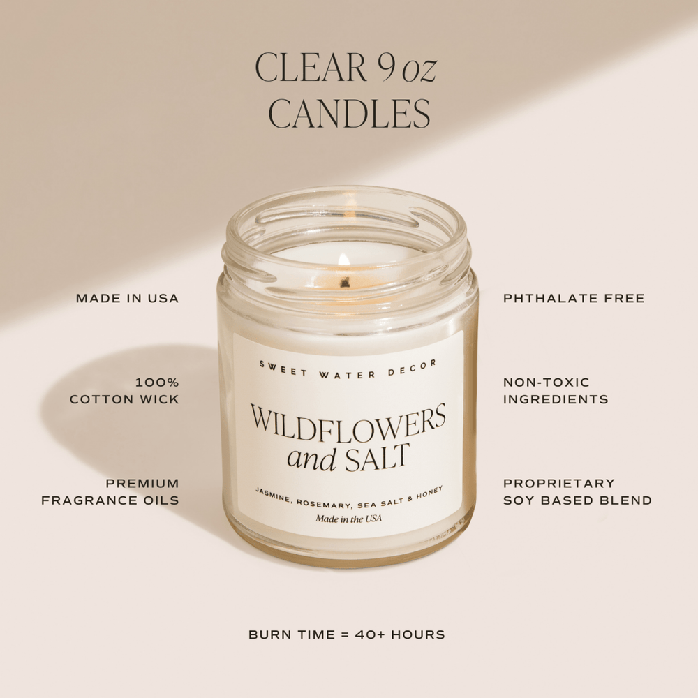 
                      
                        Sweet Water Decor Spa Day Soy Candle - Clear Jar - 9 oz - lily & onyx
                      
                    