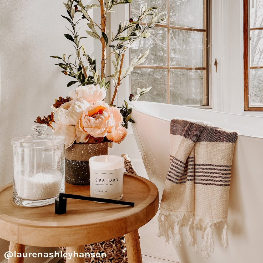 
                      
                        Sweet Water Decor Spa Day Soy Candle - White Jar - 11 oz - lily & onyx
                      
                    