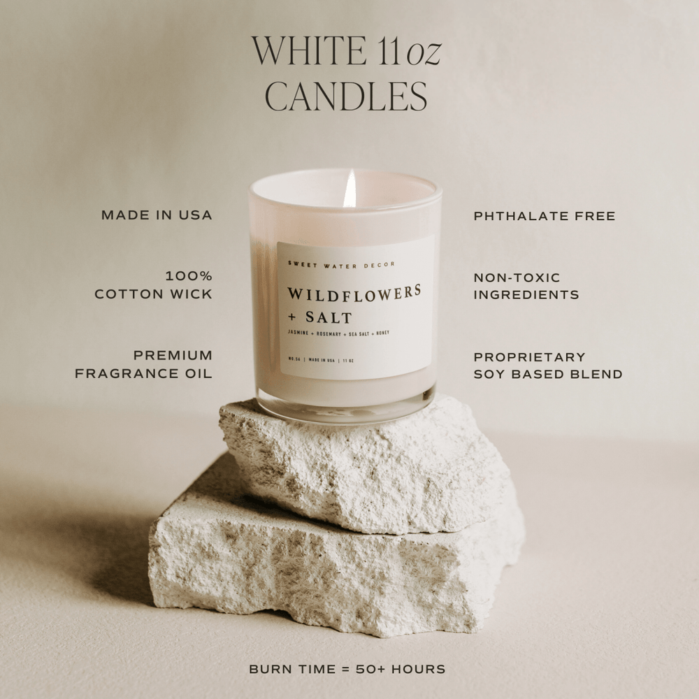 
                      
                        Sweet Water Decor Spa Day Soy Candle - White Jar - 11 oz - lily & onyx
                      
                    