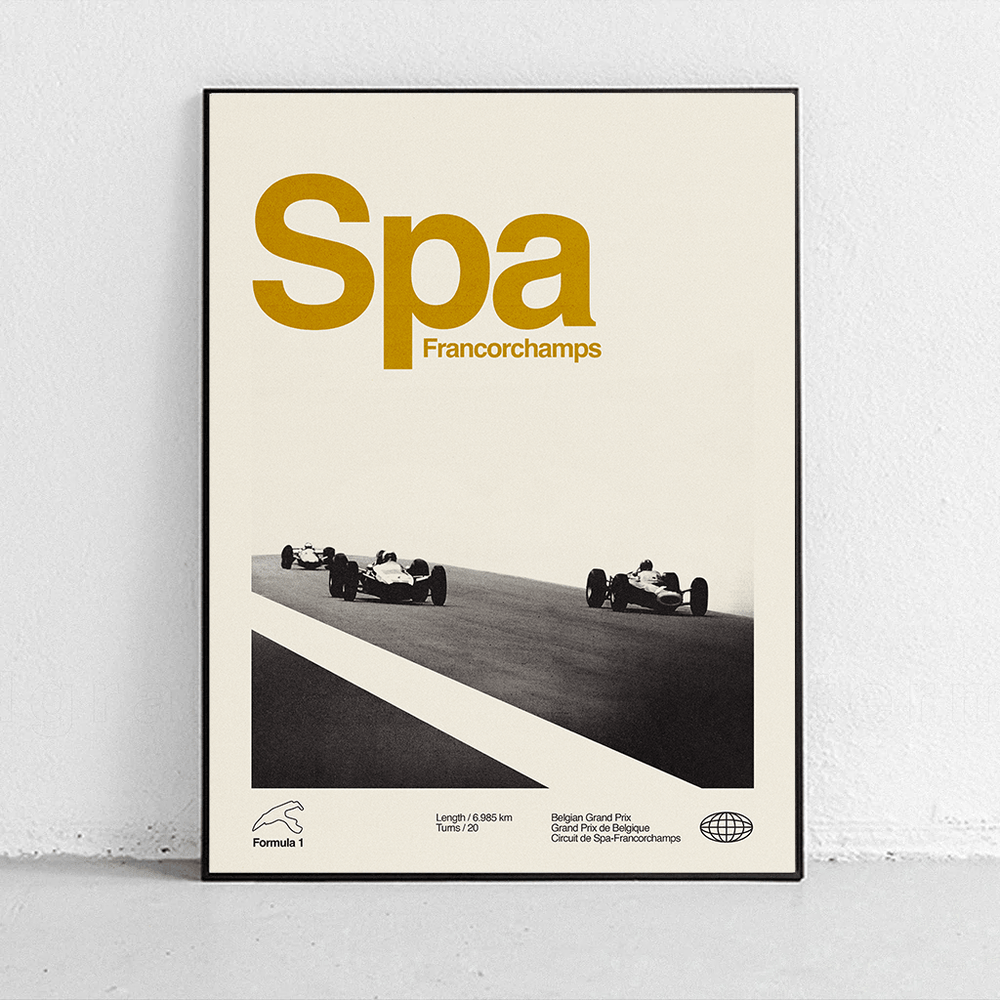 Sandgrain Studio Spa - Francorchamps F1 - Formula One - lily & onyx