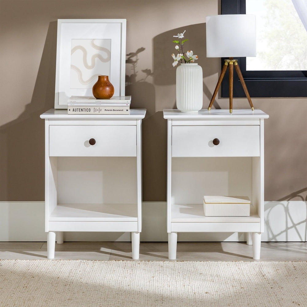 
                      
                        Walker Edison Spencer Solid Wood Transitional Nightstand - lily & onyx
                      
                    