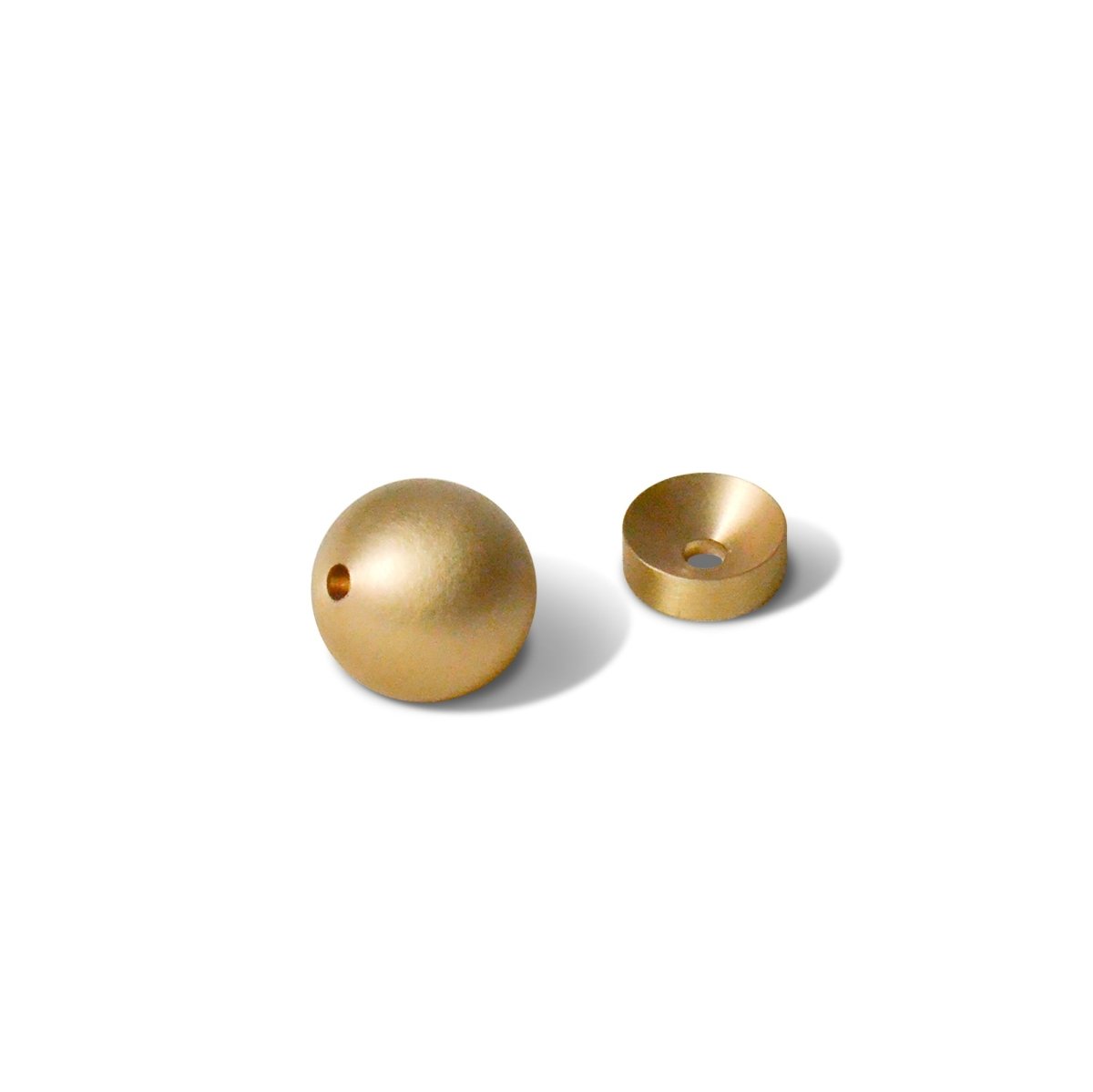 CEDAR AND MYRRH Sphere Brass Incense Holder - lily & onyx