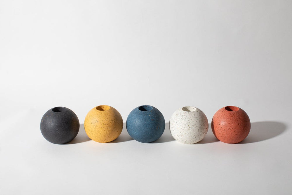 
                      
                        Pretti.Cool Sphere Candlestick Holder | Cobalt Terrazzo - lily & onyx
                      
                    