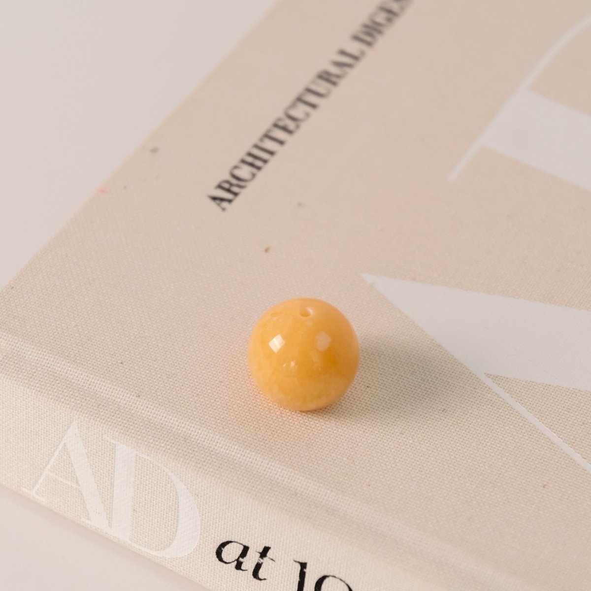 CEDAR AND MYRRH Sphere Topaz Incense Holder - lily & onyx