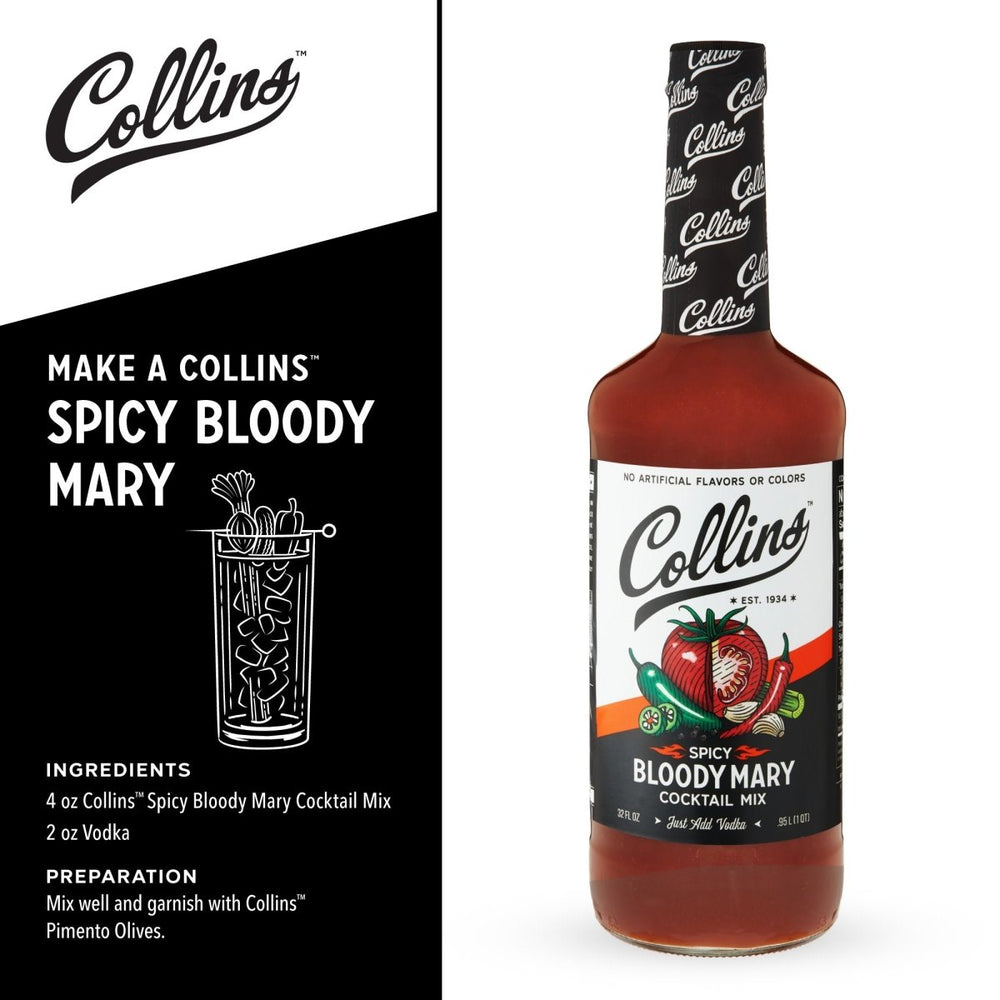 
                      
                        Collins Spicy Bloody Mary Cocktail Mix - lily & onyx
                      
                    