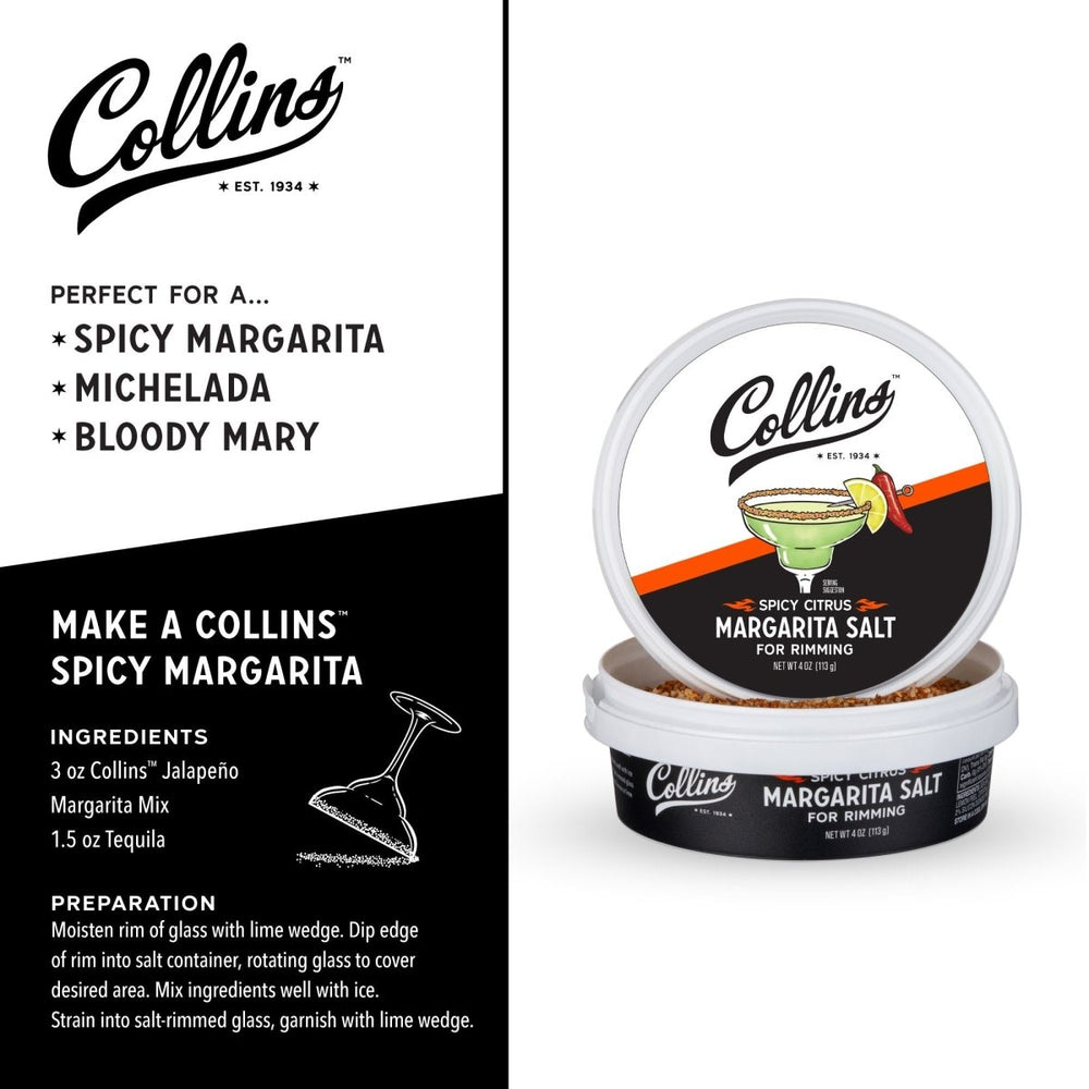 
                      
                        Collins Spicy Citrus Margarita Salt - lily & onyx
                      
                    
