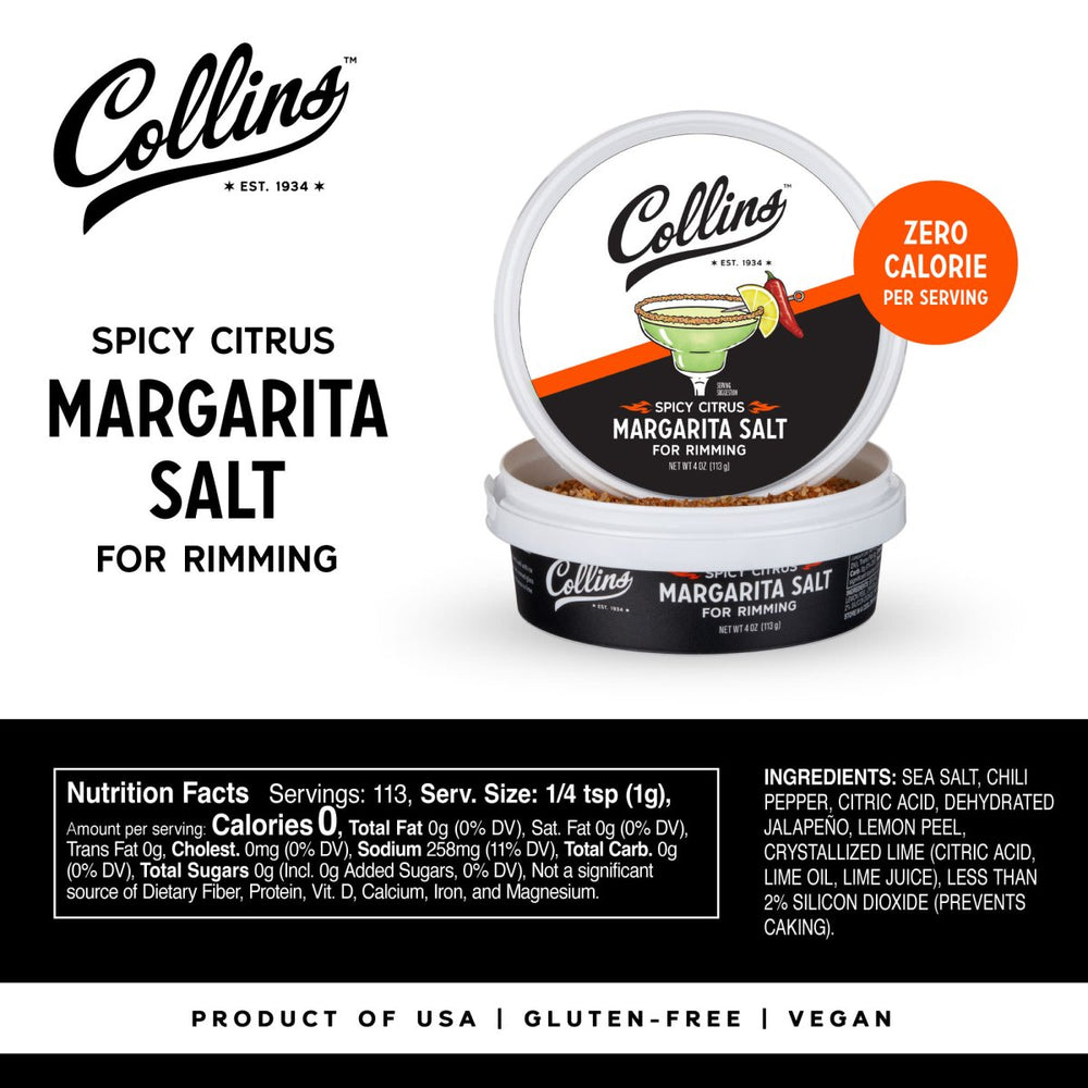 
                      
                        Collins Spicy Citrus Margarita Salt - lily & onyx
                      
                    
