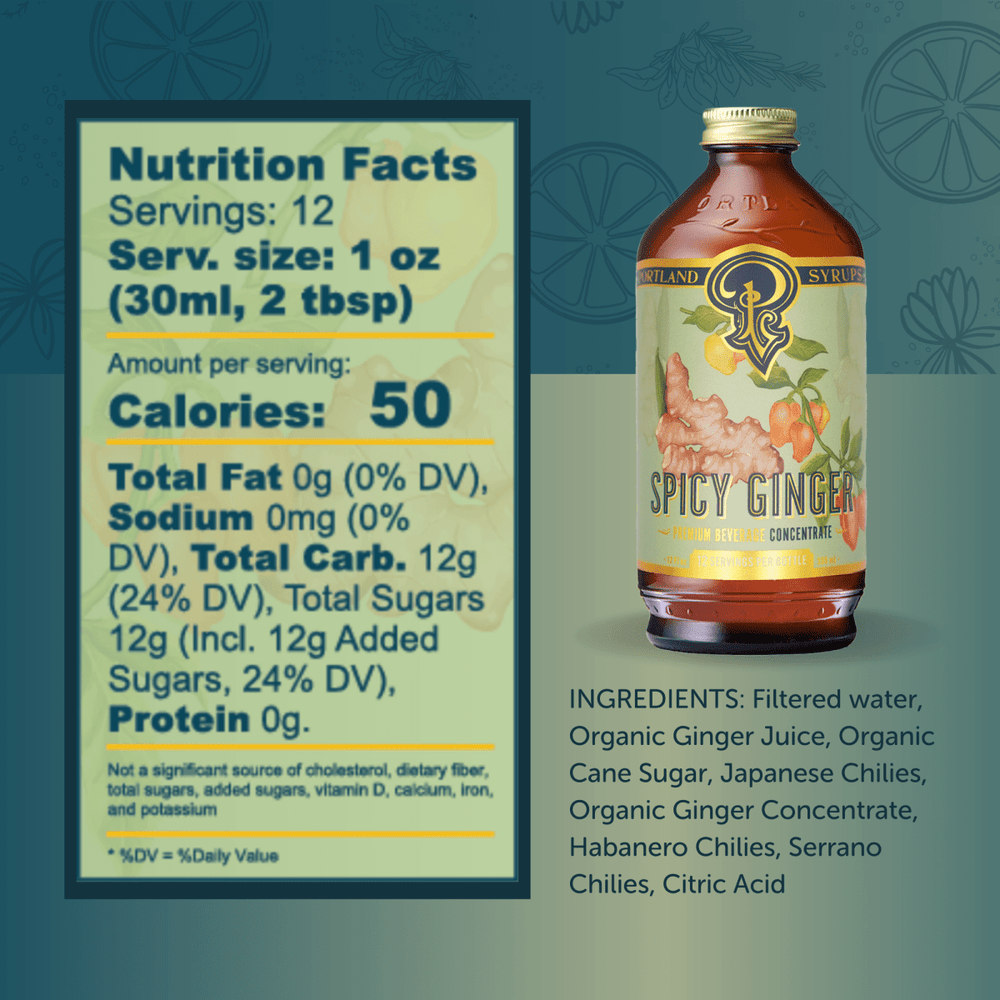 
                      
                        Portland Syrups Spicy Ginger Syrup - lily & onyx
                      
                    