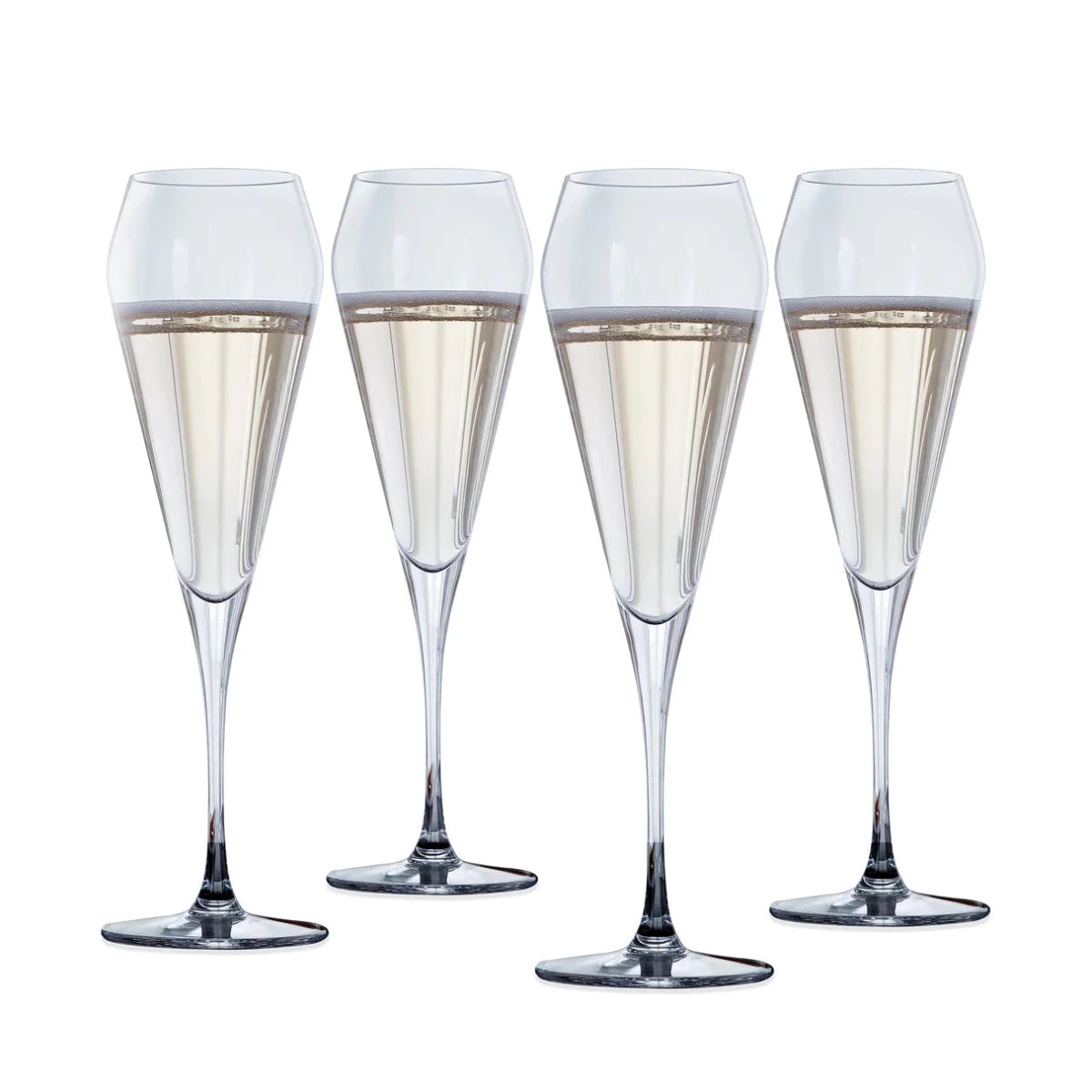 Spiegelau Spiegelau Willsberger Crystal Champagne Flutes, 8.5 oz, Set of 4