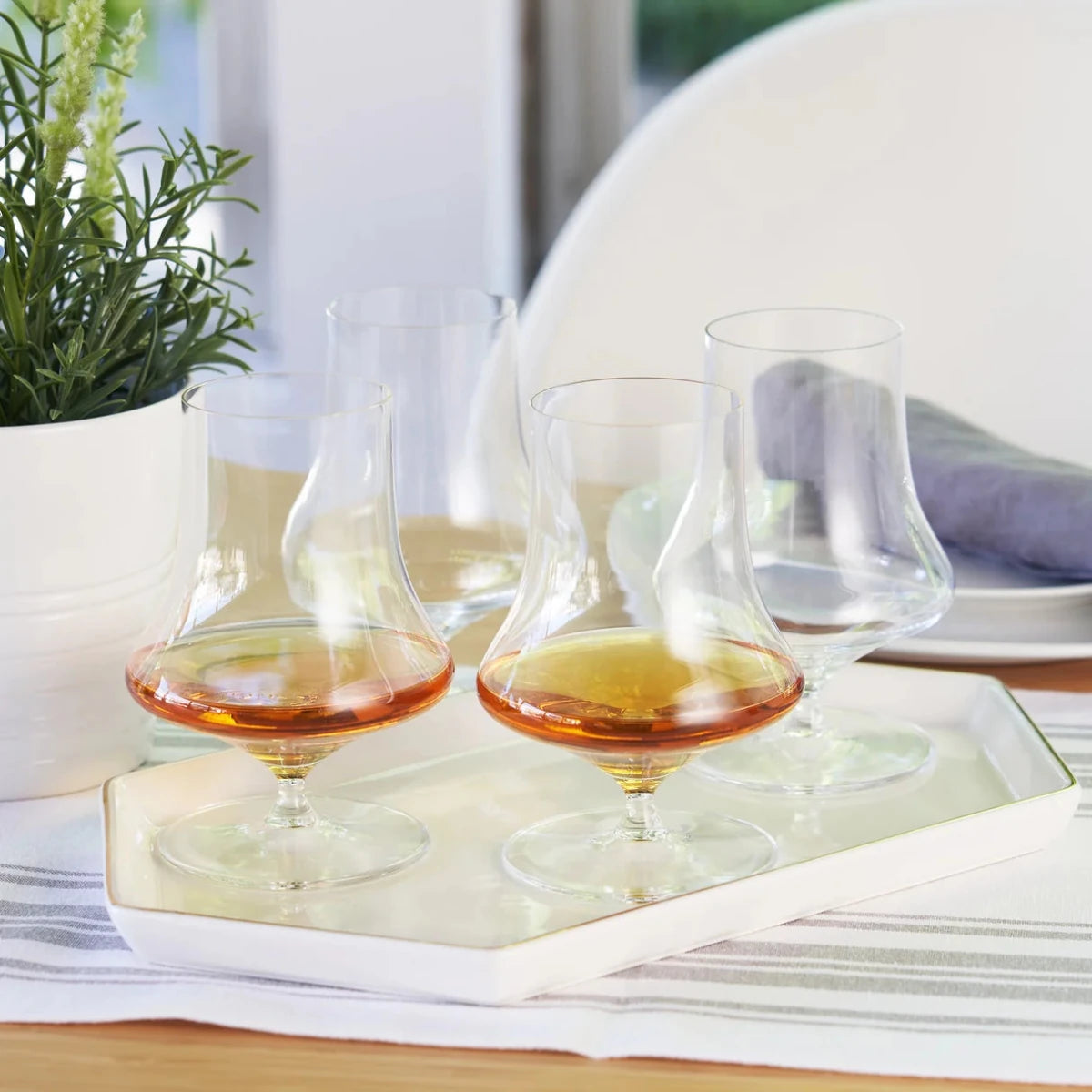 Spiegelau Spiegelau Willsberger Crystal Whiskey Glasses, 12.9 oz, Set of 4