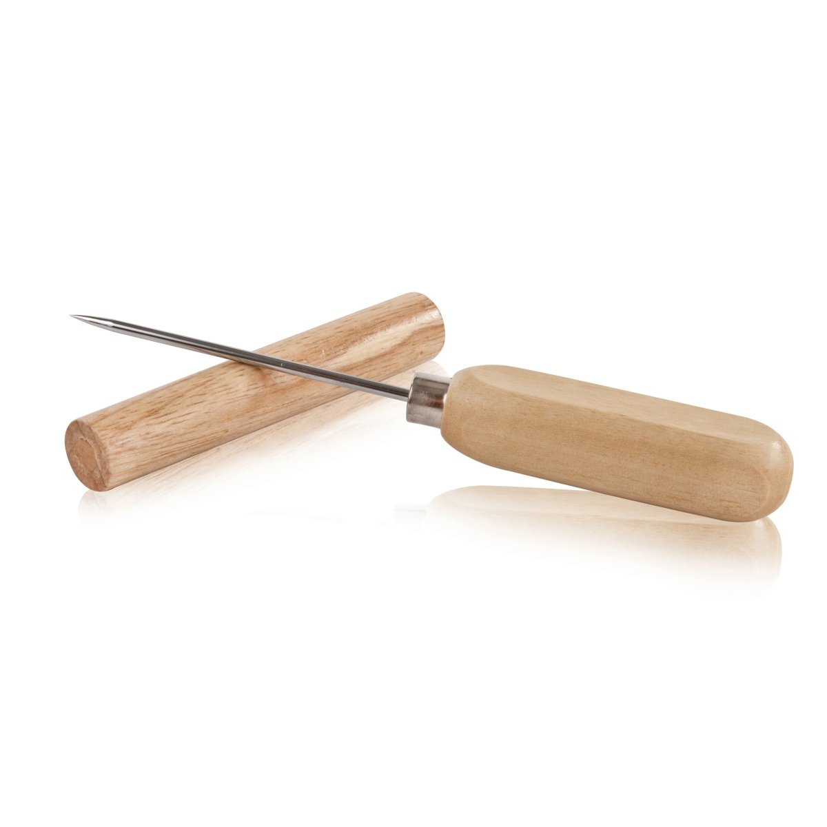 True Spike Ice Pick with Wood Handle & Sheath - lily & onyx