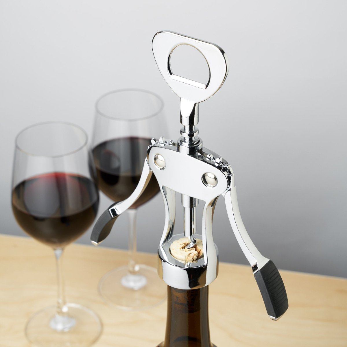 True Spiral Stainless Steel Winged Corkscrew - lily & onyx
