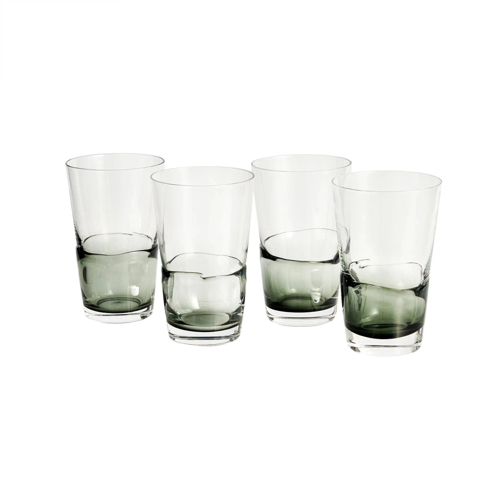 
                      
                        texxture Splash™ Highball Glass Tumbler, Set of 4 - lily & onyx
                      
                    