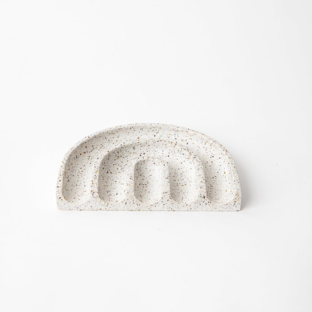 Pretti.Cool Sponge Rest | White Terrazzo - lily & onyx