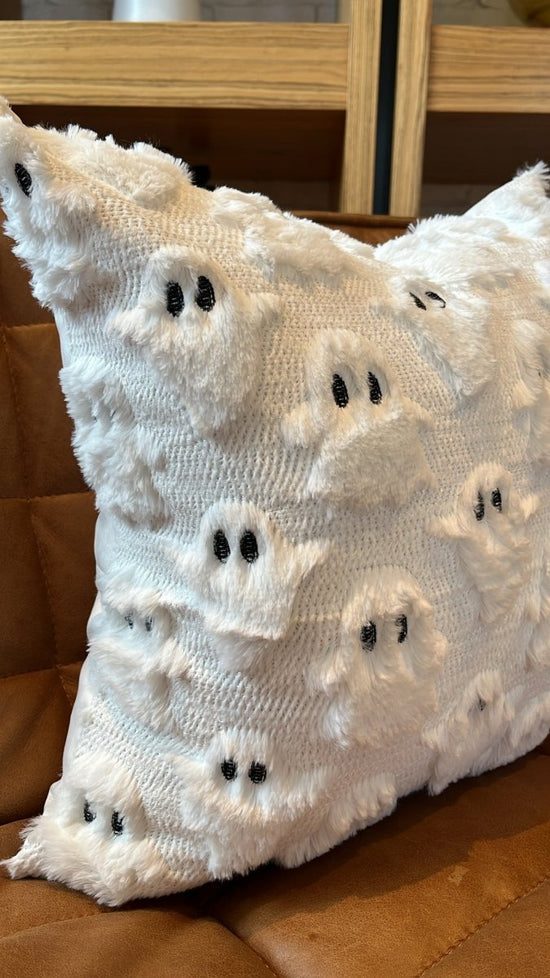 Busa Designs Spooky Ghost Pillow Cover - lily & onyx