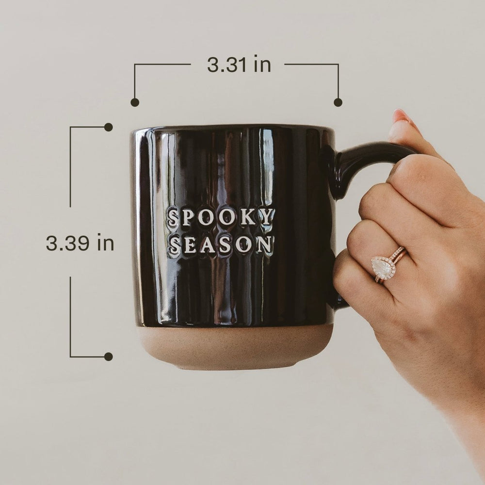 
                      
                        Sweet Water Decor Spooky Season Black Stoneware Coffee Mug, 14oz - lily & onyx
                      
                    