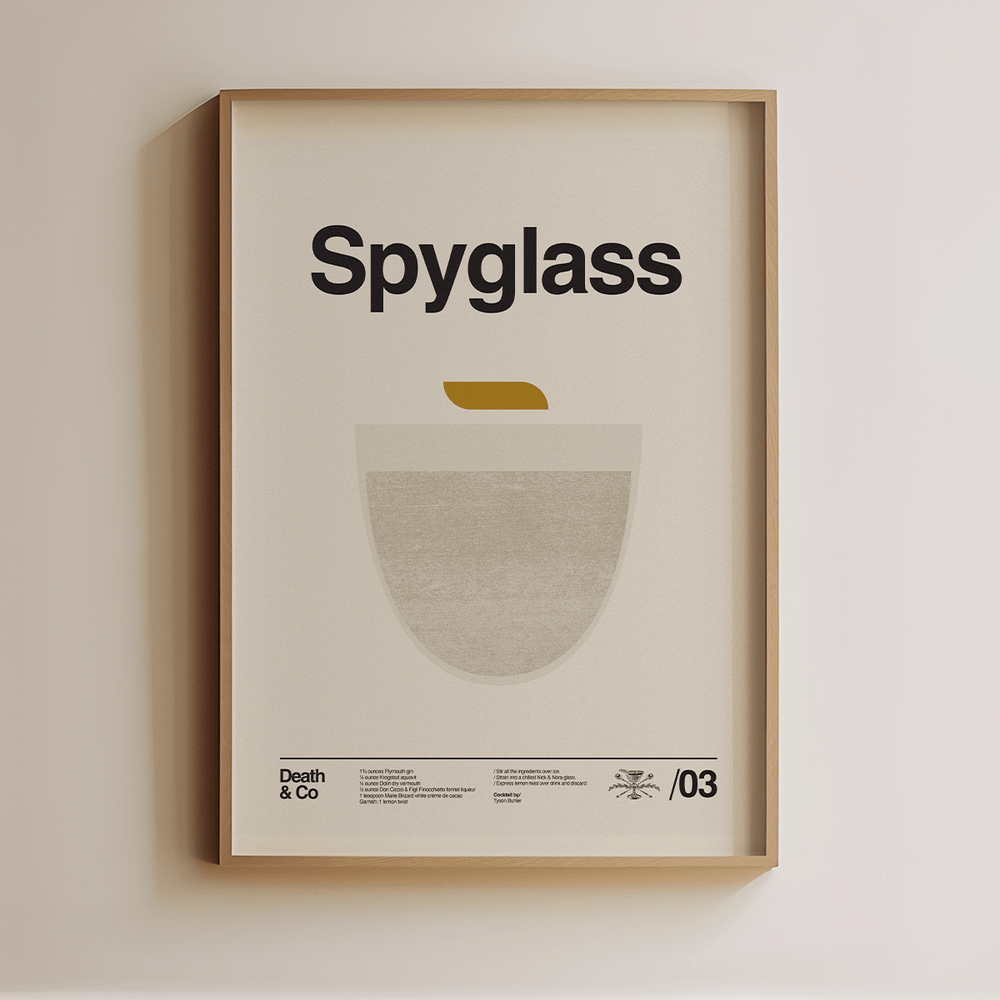 Sandgrain Studio Spyglass - Death&Co - lily & onyx