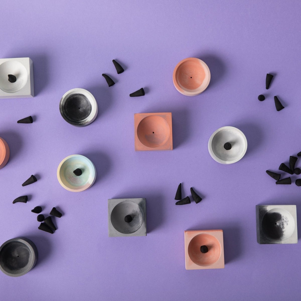 
                      
                        Pretti.Cool Square Incense Holder | Coral & Mauve - lily & onyx
                      
                    