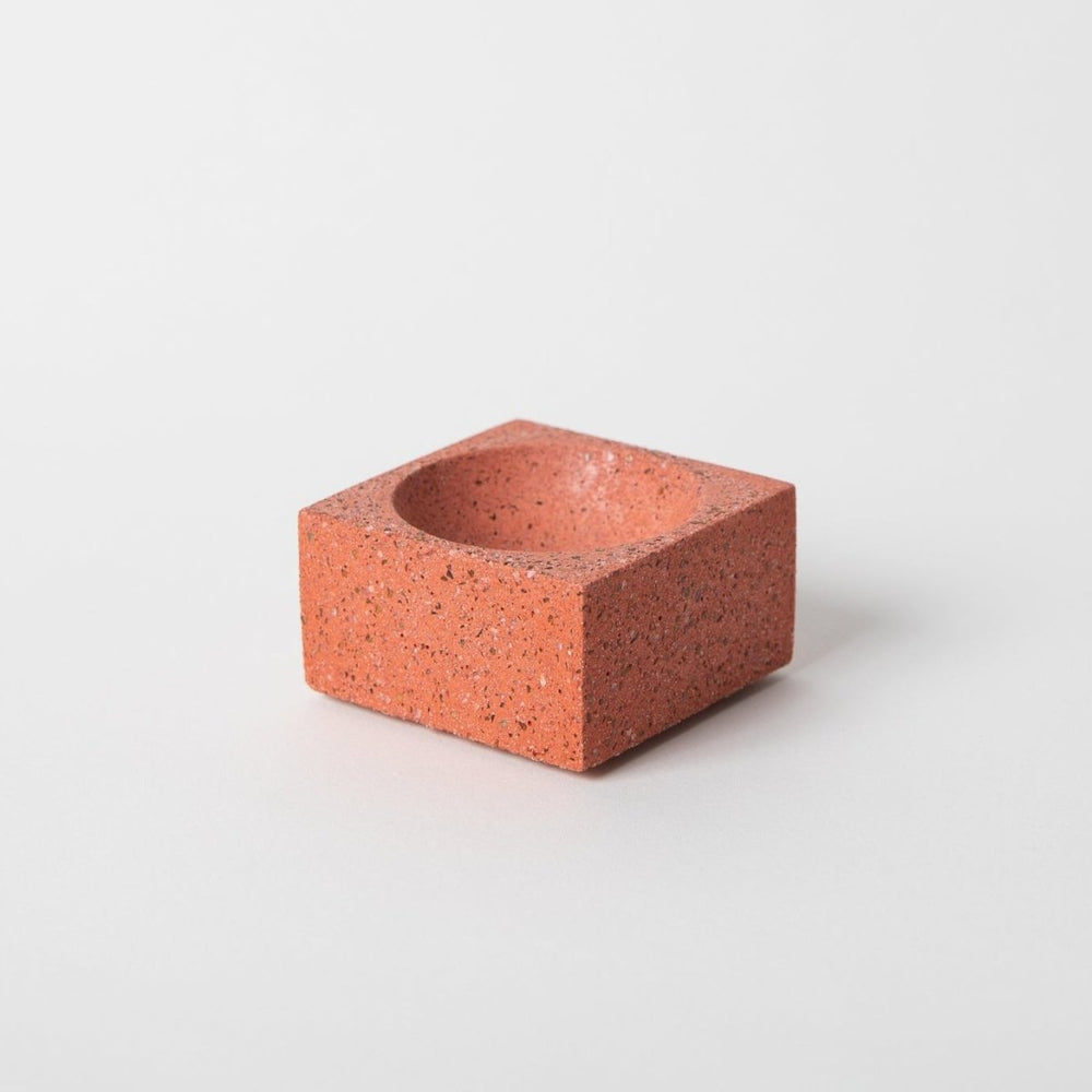 Pretti.Cool Square Incense Holder | Coral Terrazzo - lily & onyx