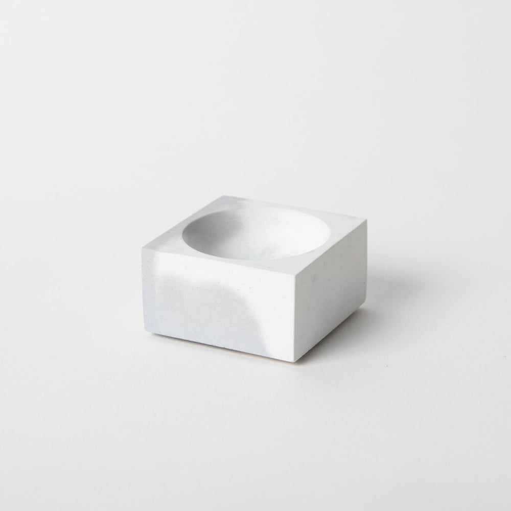 Pretti.Cool Square Incense Holder | Grey & White - lily & onyx