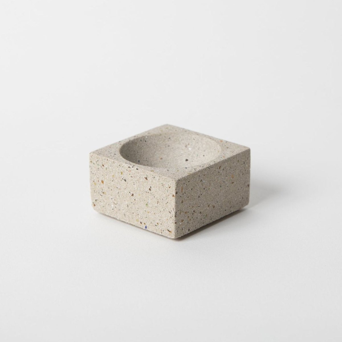 Pretti.Cool Square Incense Holder | Natural Terrazzo - lily & onyx