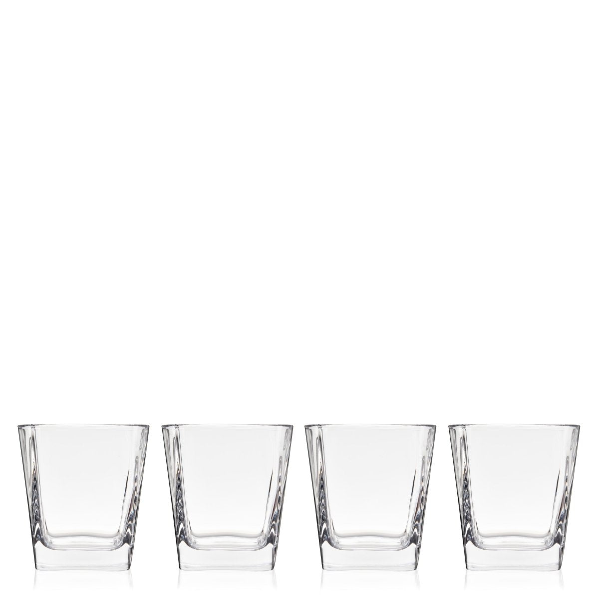 True Square Rocks Cocktail Glasses, Set of 4 - lily & onyx