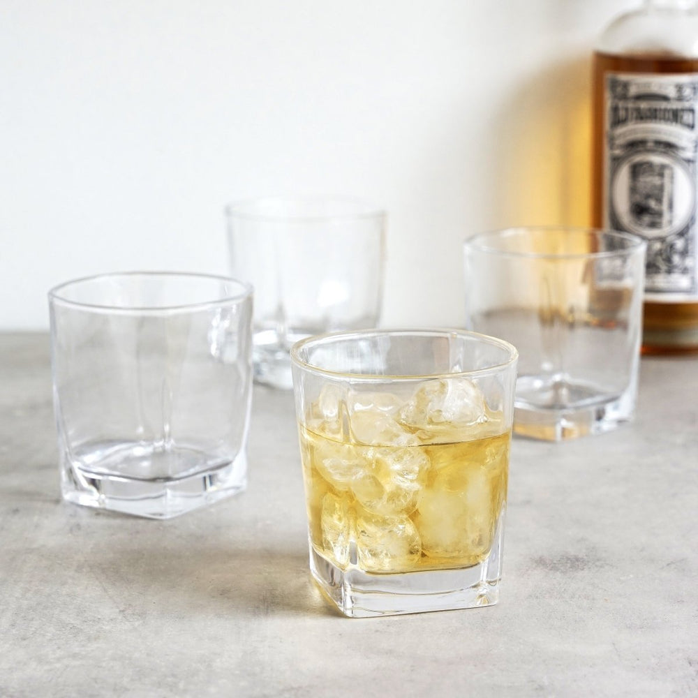 
                      
                        True Square Rocks Cocktail Glasses, Set of 4 - lily & onyx
                      
                    