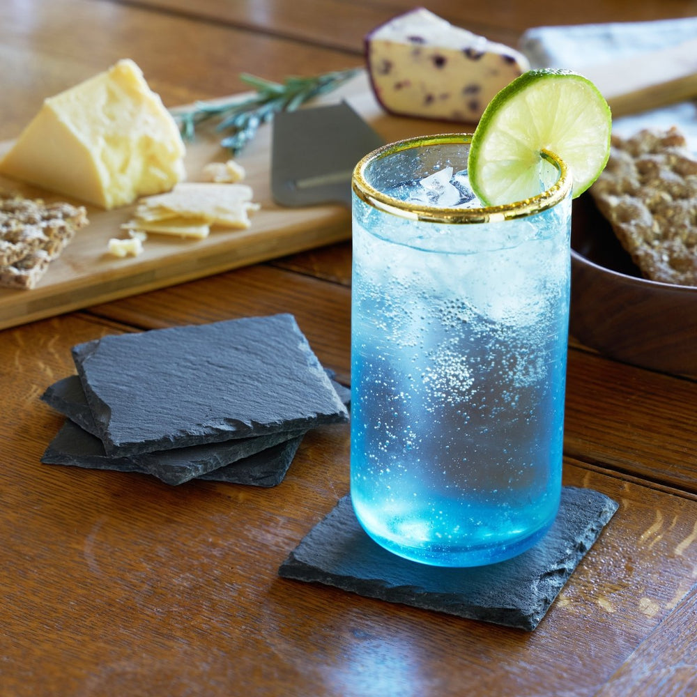 
                      
                        Twine Living Square Slate Coasters, Set of 4 - lily & onyx
                      
                    