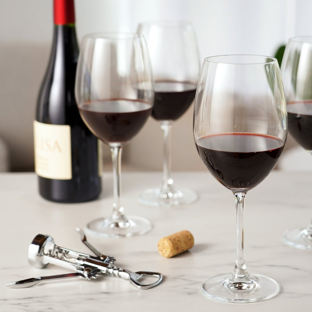 True St. Julien 18 oz Bordeaux Wine Glass, Set of 4 - lily & onyx