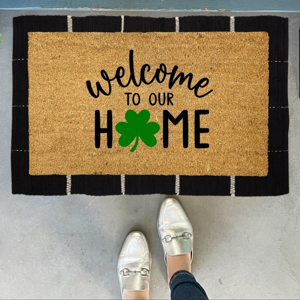 Nickel Designs Custom Doormats St. Patrick's Day Doormat - lily & onyx