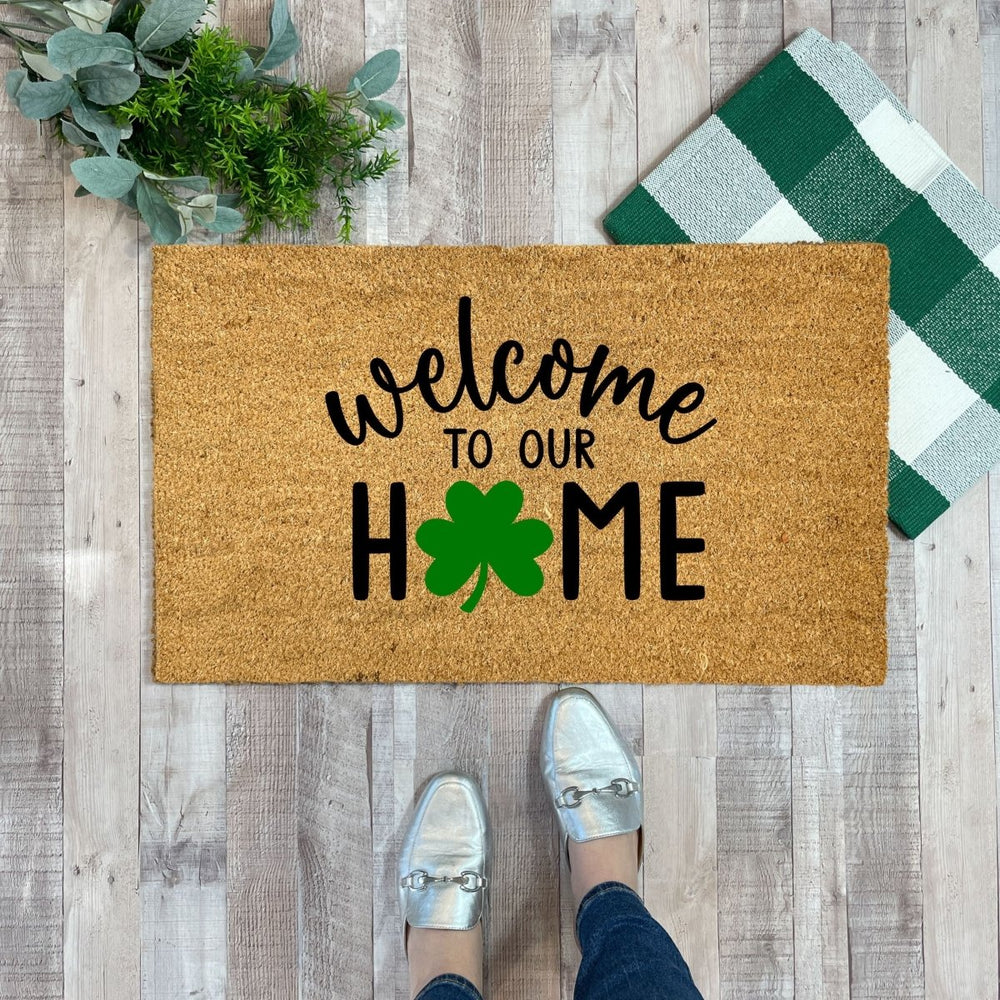 Nickel Designs Custom Doormats St. Patrick's Day Doormat - lily & onyx